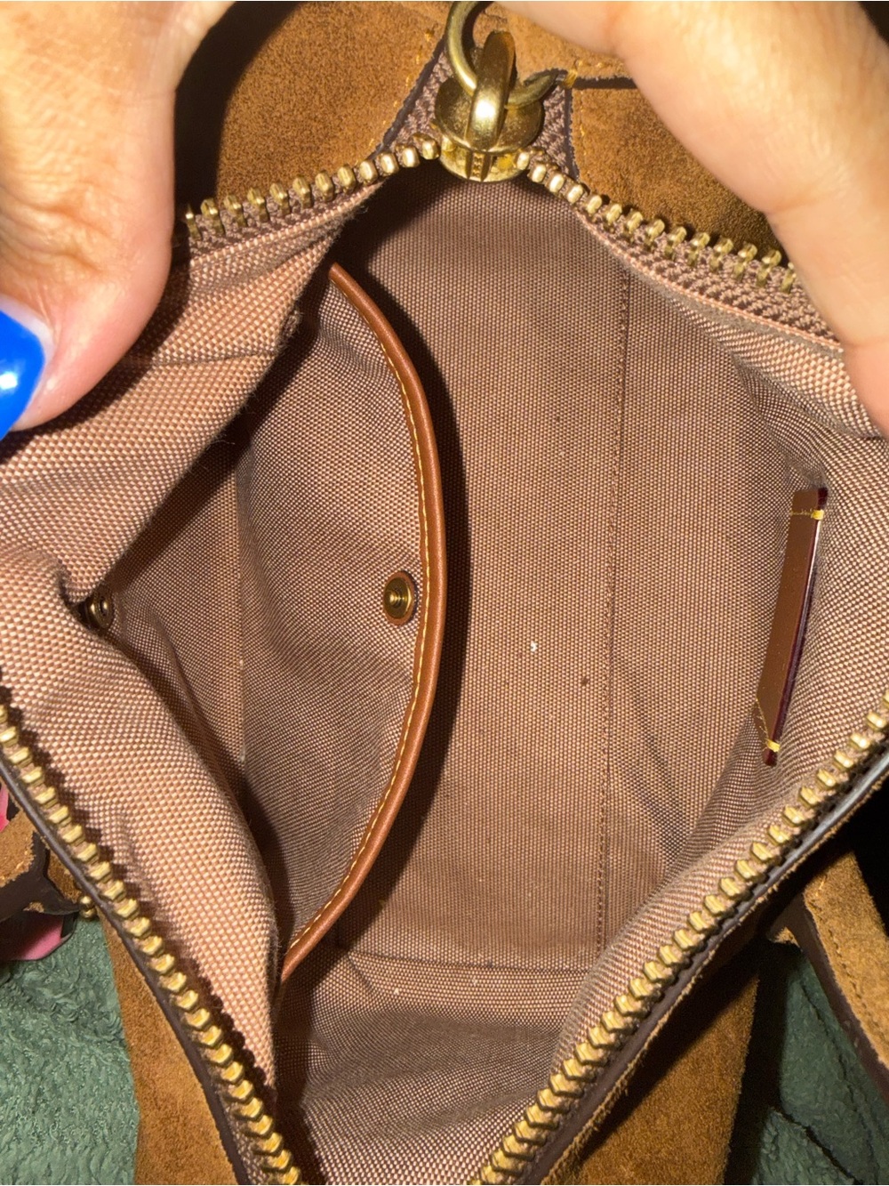 Coach Compass 25 Suede with Removable Strap - Picture 6 of 7